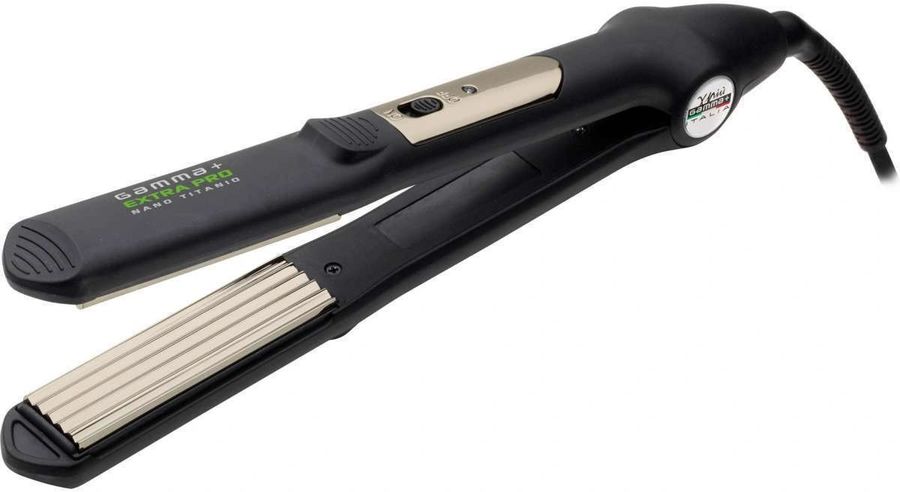 

Выпрямитель Gamma Piu Extra Pro Frisee HS-NA1000/21, 220°C, 30Вт, титановое покрытие, режимов: 1, 1.8м, черный (227 FRISEE), HS-NA1000/21