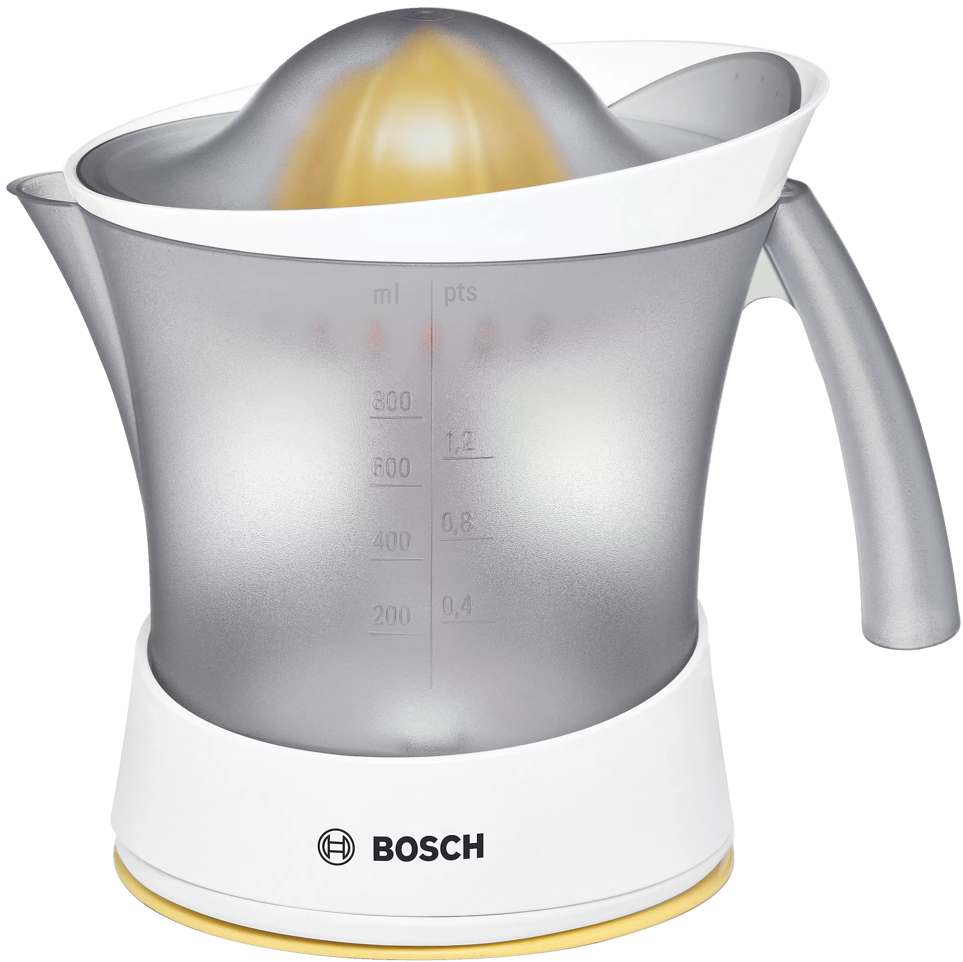

Соковыжималка для цитрусовых Bosch MCP3000N 25Вт, белый/желтый, MCP3000N