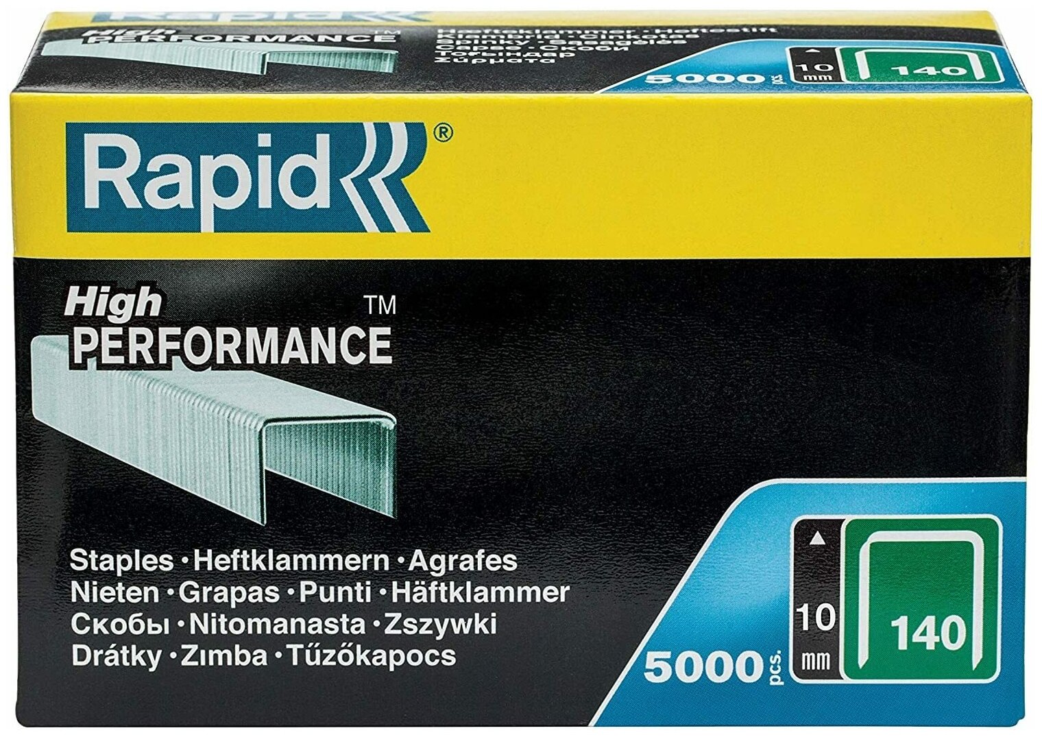 Скобы RAPID, тип: 140, 1.06 см x 1 см