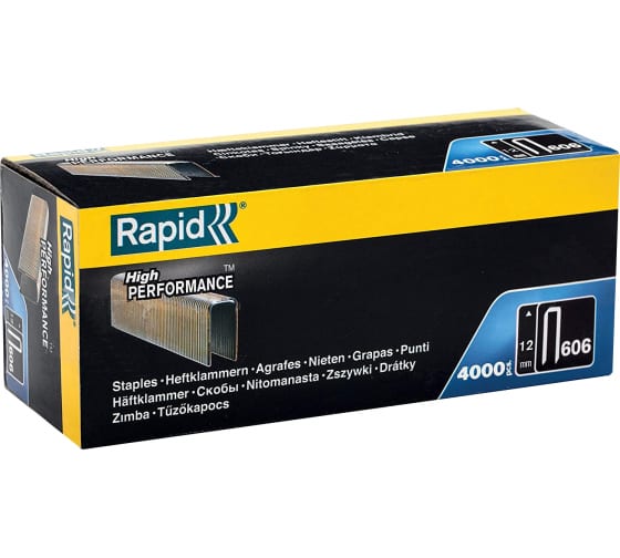 

Скобы RAPID, тип: 55, 6ммx12мм (11895002) 4000шт, нет