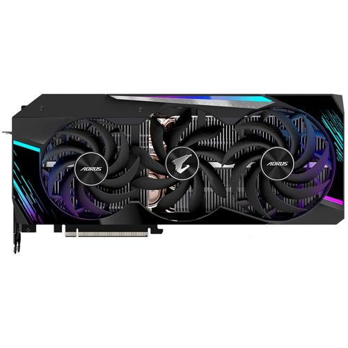 

Видеокарта GIGABYTE NVIDIA GeForce RTX 3080 AORUS MASTER, 12Gb DDR6X, 384bit, PCI-E, HDMI, 3DP, Retail (GV-N3080AORUS M-12GD), AORUS MASTER
