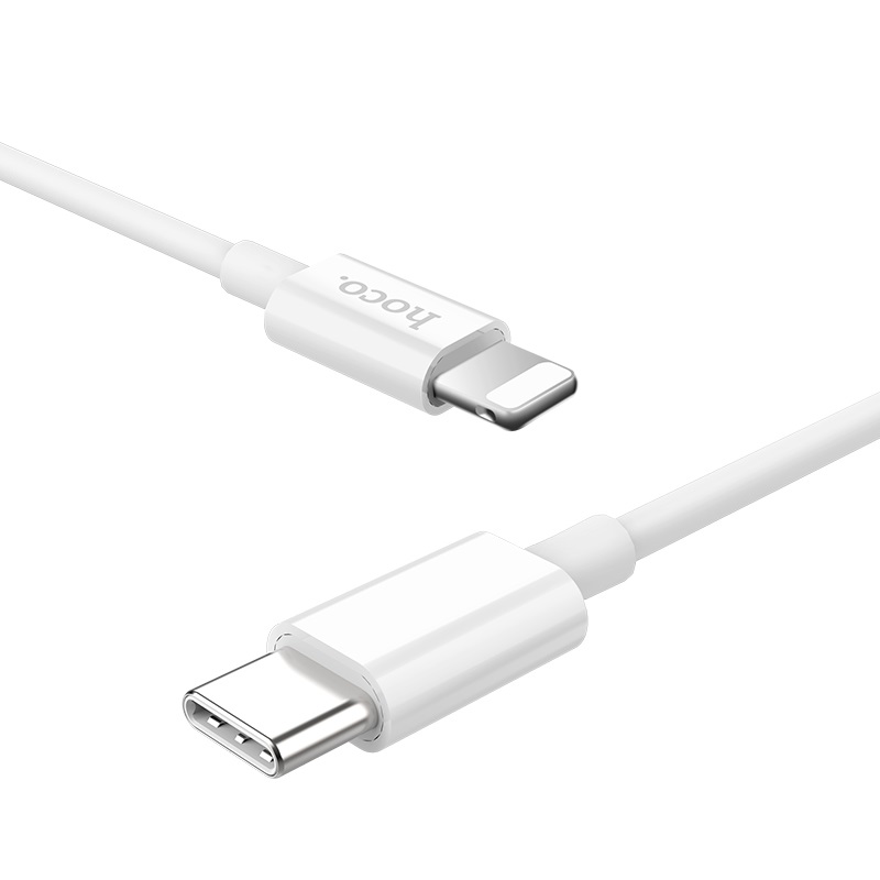 

Кабель USB Type-C(m)-Lightning 8-pin(m), OTG, 3A быстрая зарядка, 1м, белый HOCO X36 Swift (6931474708816), X36 Swift