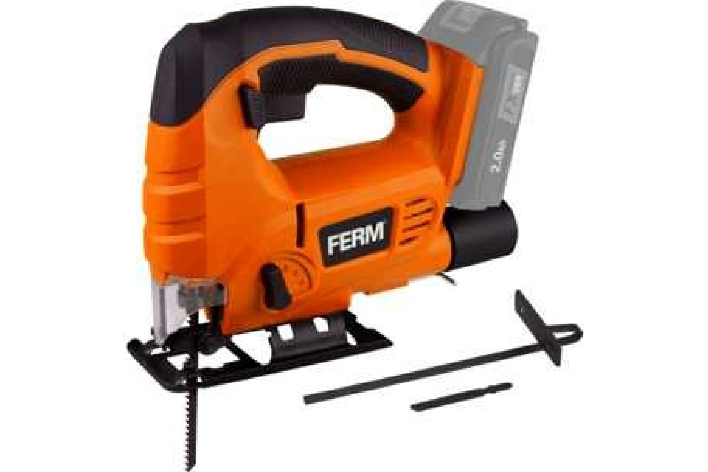 

Электролобзик Ferm JSM1039 , маятниковый ход, аккумуляторный, регулировка частоты хода, сдув опилок, поставляется без аккумуляторов и зарядного устройства ( JSM1039 ), JSM1039