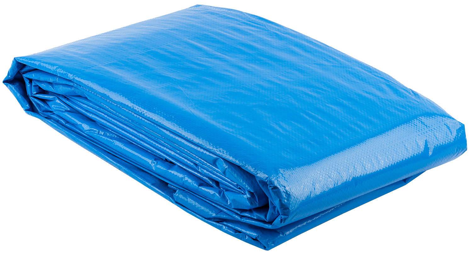 Тент-полотно Зубр ЭКСПЕРТ, тканый полимер, 120 г/м², 5x3 м, синий (12552-03-05)