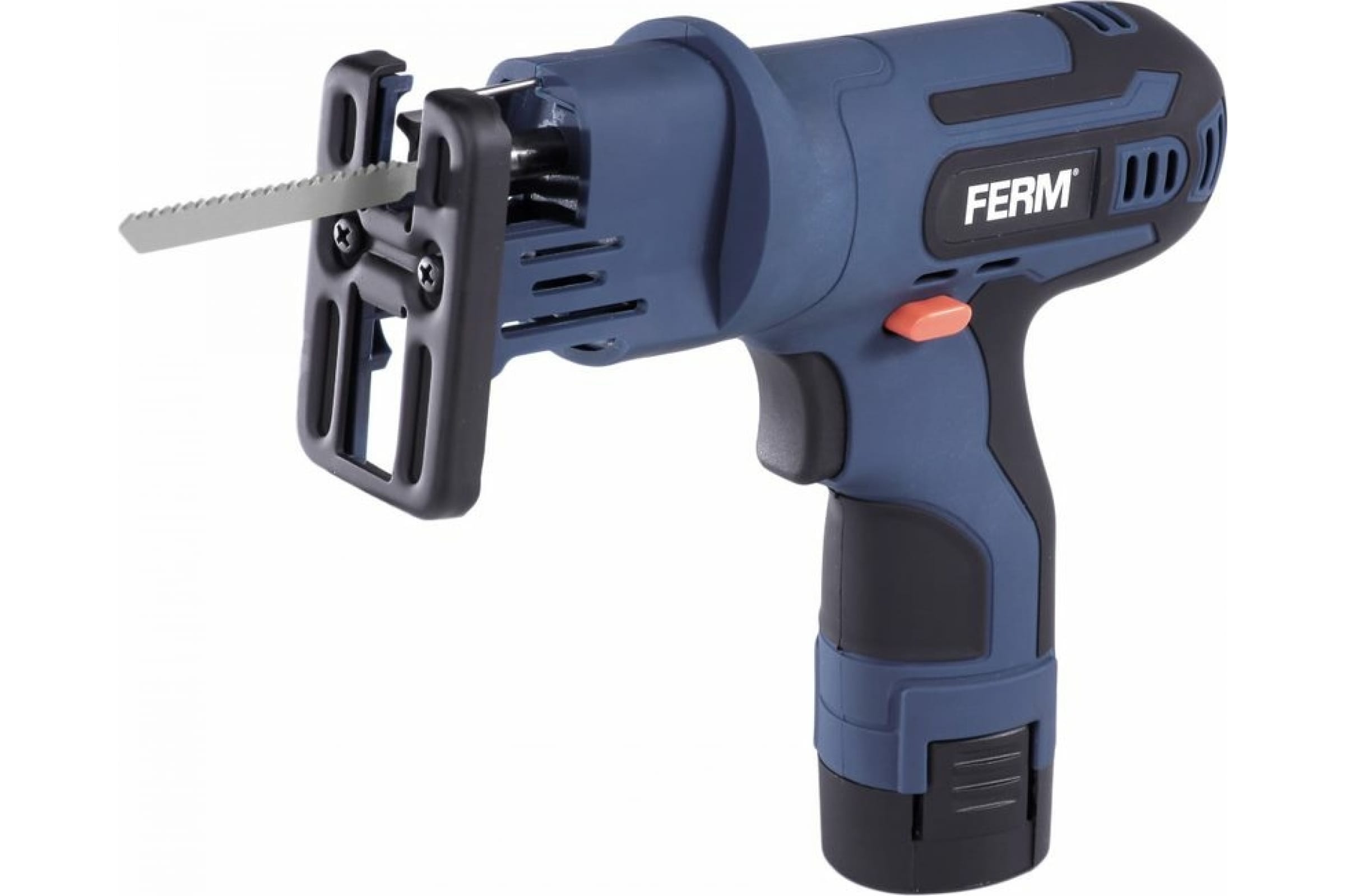 

Аккумуляторный лобзик Ferm JSM1026, аккумуляторный, регулировка частоты хода, АКБ+З/У, JSM1026
