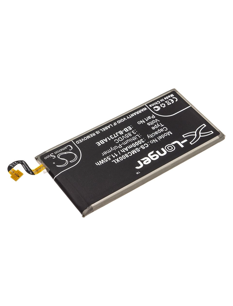 

Аккумулятор CameronSino CS-SMC800XL/ EB-BJ731ABE для Samsung Galaxy C8 Duos, Galaxy J7 Neo 2017, Li-Pol, 3000mAh, 3,85V, CS-SMC800XL