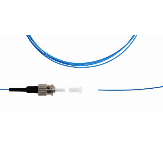 Пигтейл TopLan, SC/PC, многомодовый, 50/125, OM4, одинарный, 1.5м, голубой (PT-TOP-OM4-SC/P-1.5)
