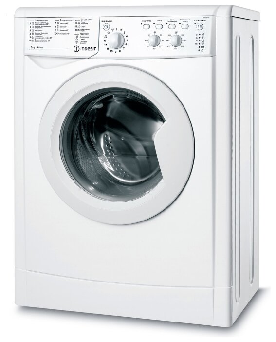 

Стиральная машина Indesit IWSC6105, Белый, IWSC