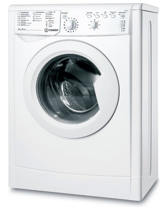 Indesit IWUB, 4 кг, 800 об/мин