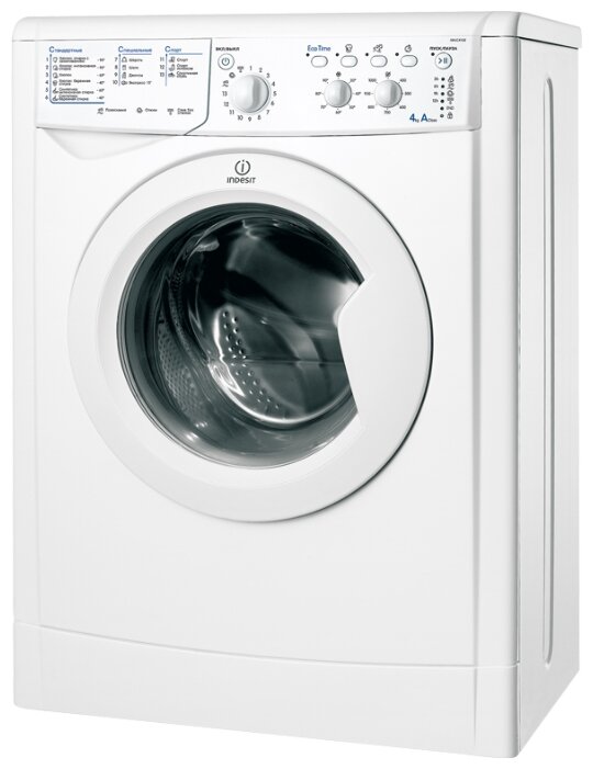 

Стиральная машина Indesit IWUC, 4кг, до 1000 об/мин, белый, IWUC