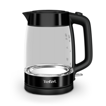 

Чайник Tefal KI840830 1.7л. 2400Вт, пластик/стекло, черный, KI840830
