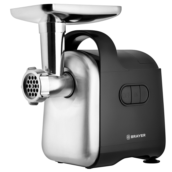 Электрическая мясорубка BRAYER 1602BR, 2 кВт, 2 кг/мин