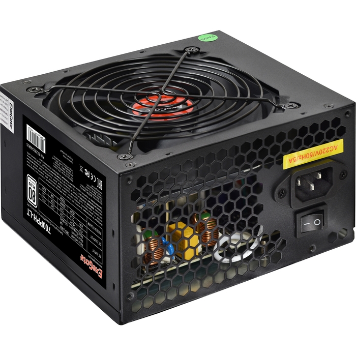 Блок питания 700 Вт, Exegate 700PPH-LT-S-OEM, 120 мм 80 Plus