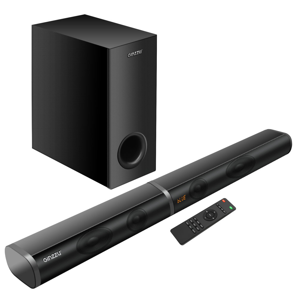 Саундбар Ginzzu GM-506, 100 Вт, USB, Bluetooth