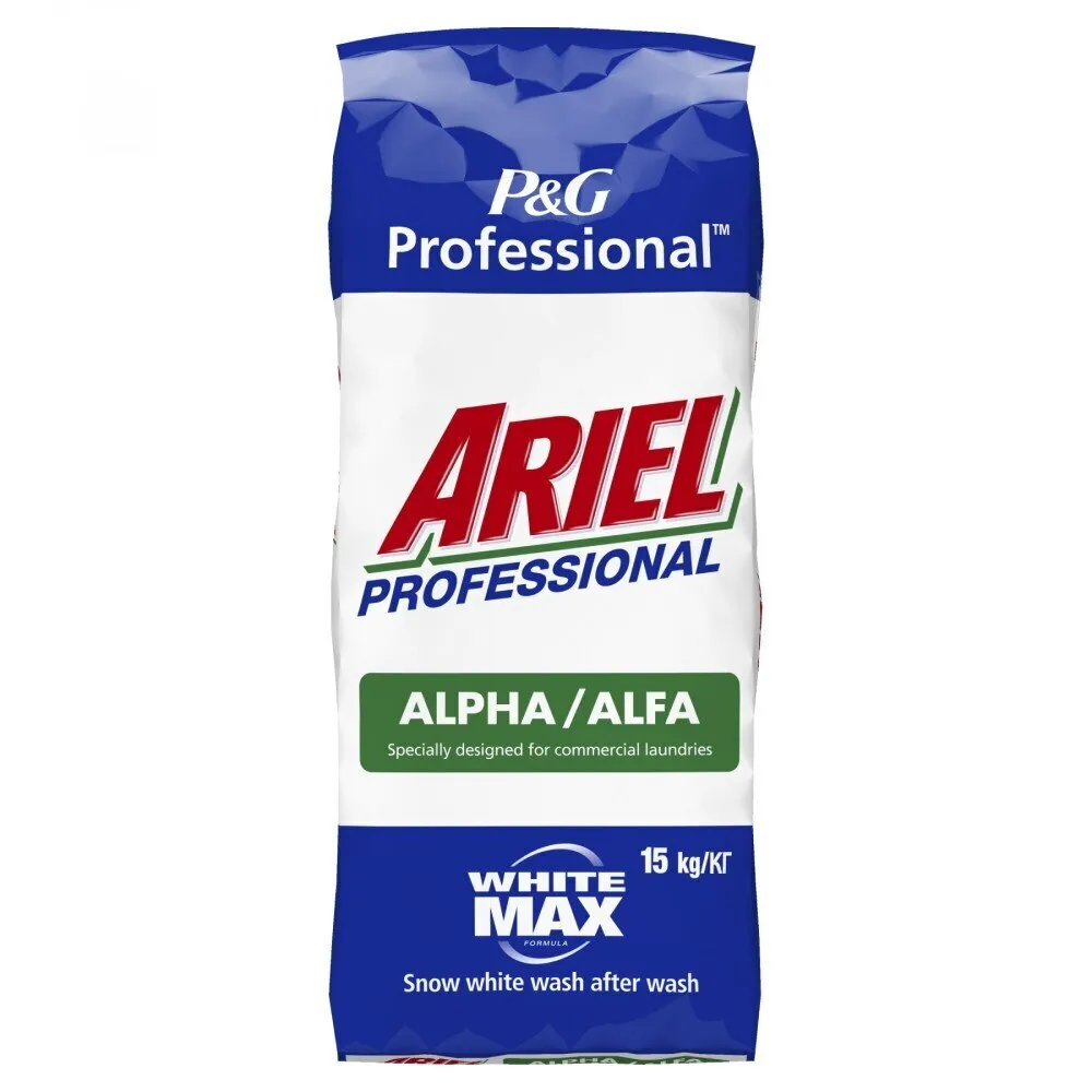 

Стиральный порошок Ariel Alpha, для белого белья, 15кг, автомат (81437117), Alpha