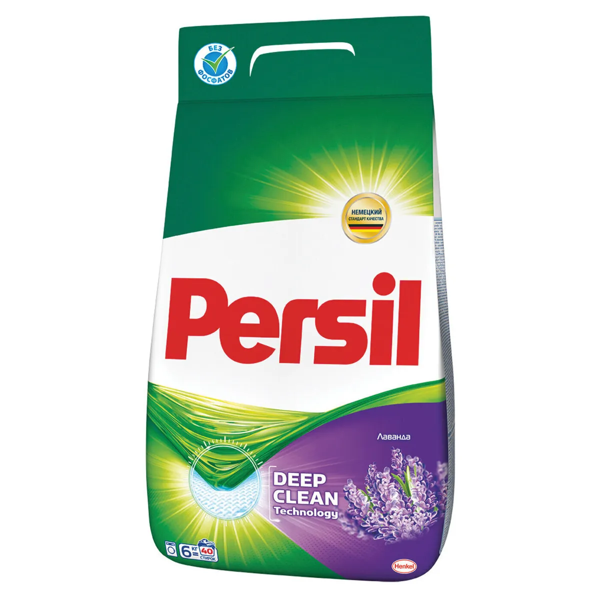 

Стиральный порошок PERSIL "Лаванда", для белого белья, 6кг, автомат (2467924), "Лаванда"