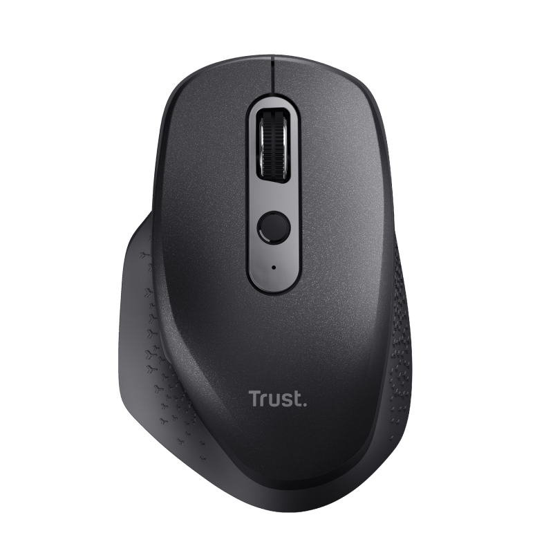 

Мышь беспроводная Trust OZAA, 2400dpi, оптическая светодиодная, USB, черный ( 23812), OZAA