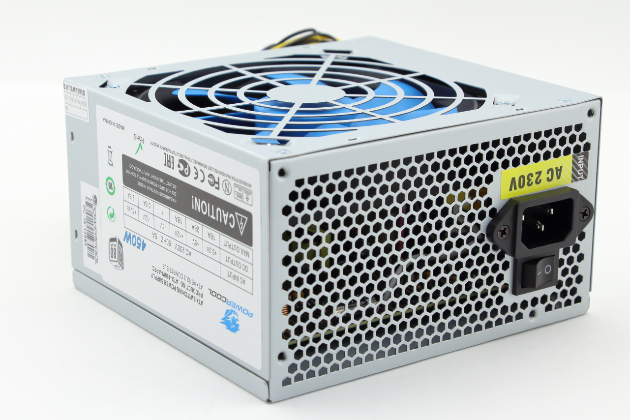 

Блок питания 400 Вт ATX PowerCool ATX-400W-APFC (v2.3), 120 мм, 80 Plus, Bulk (OEM), ATX-400W-APFC (v2.3)