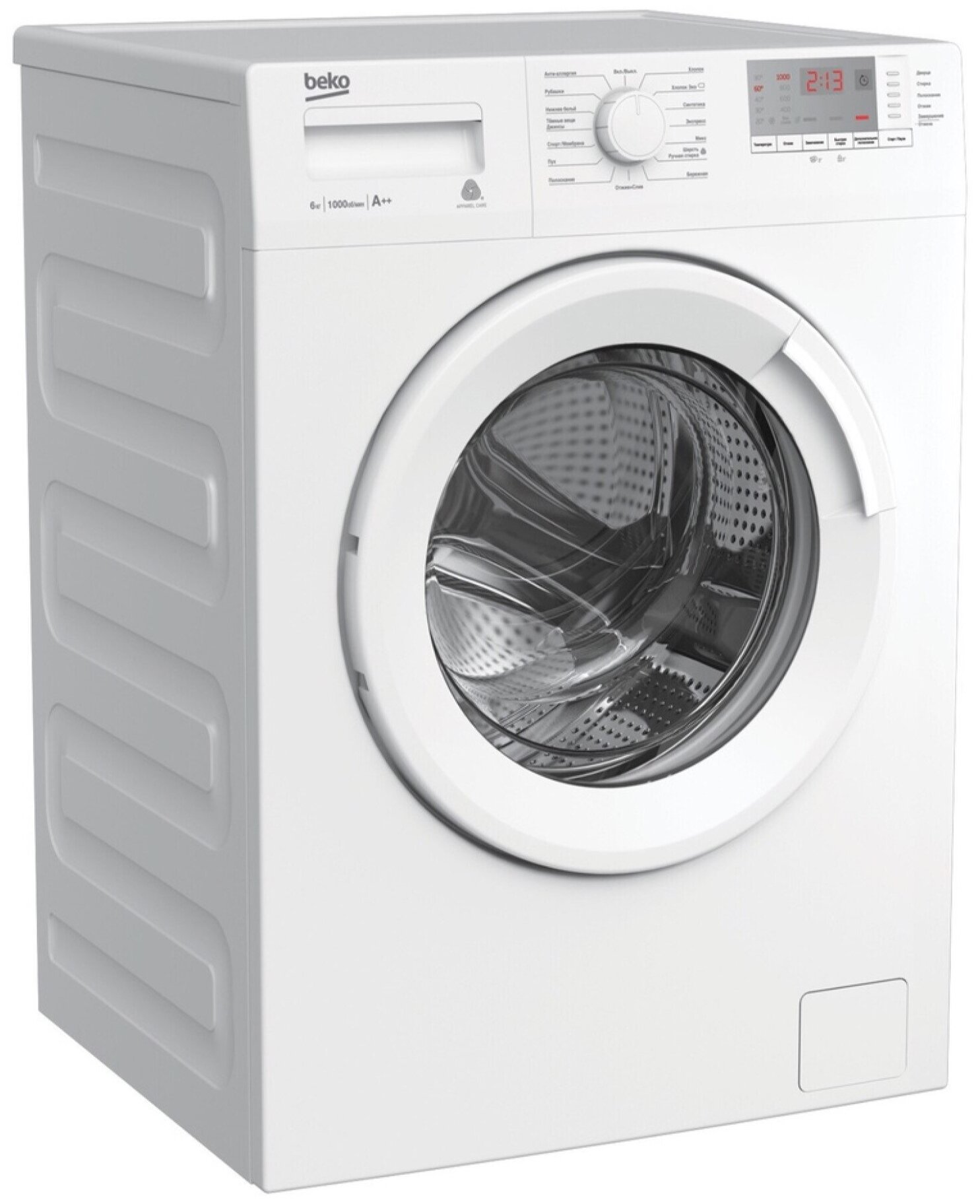 Стиральная машина Beko WRE6512BWW, 6 кг, 1000 об/мин, 1049165 купить по  цене 27900 руб в Барнауле в интернет-магазине e2e4