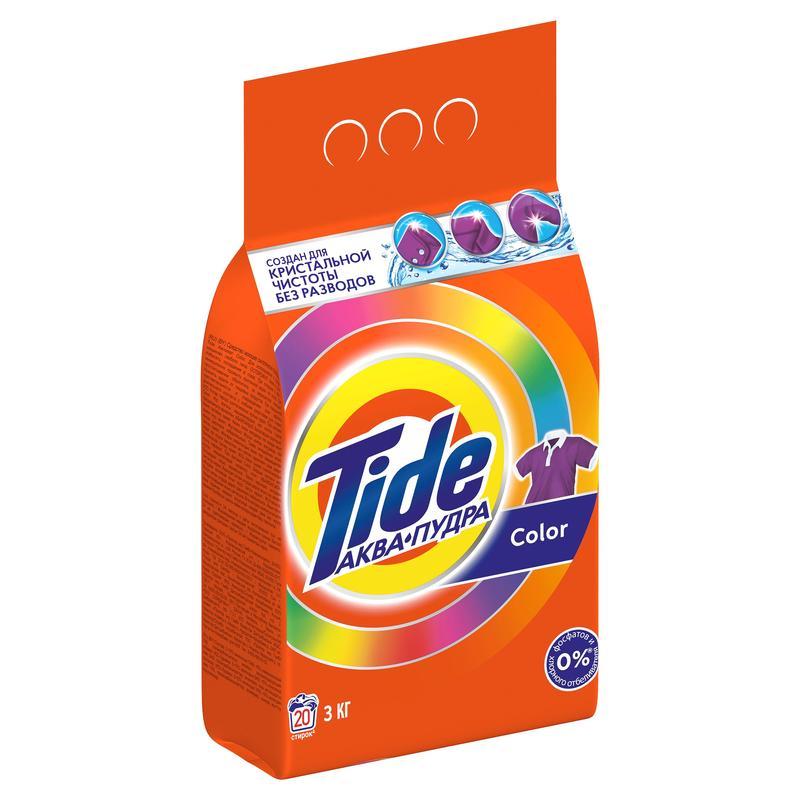 

Стиральный порошок TIDE Color , для цветного белья, 3кг, автомат, Color
