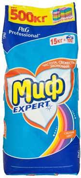 

Стиральный порошок МИФ Expert Color , для цветного белья, 15кг, автомат (81356661), Expert Color
