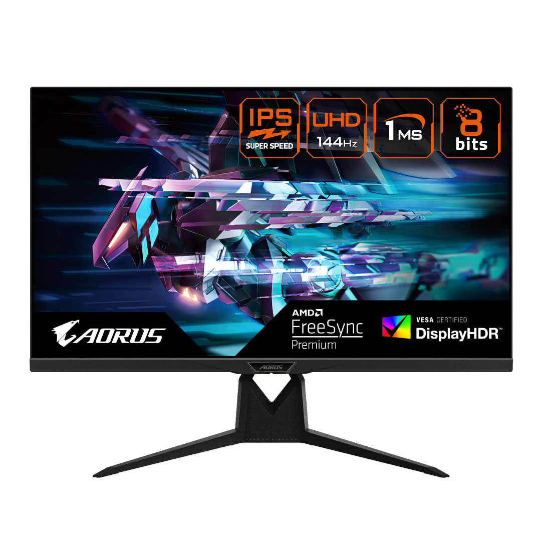 

Монитор 31.5" Gigabyte Aorus FI32U IPS, 4K, 3840x2160 (16:9), 350кд/м2, 144Hz, 1мс, 178°/178°, FreeSync, HDMI, DisplayPort, USB Type-C, черный (20VM0-AFI32UBA-1EKR), FI32U