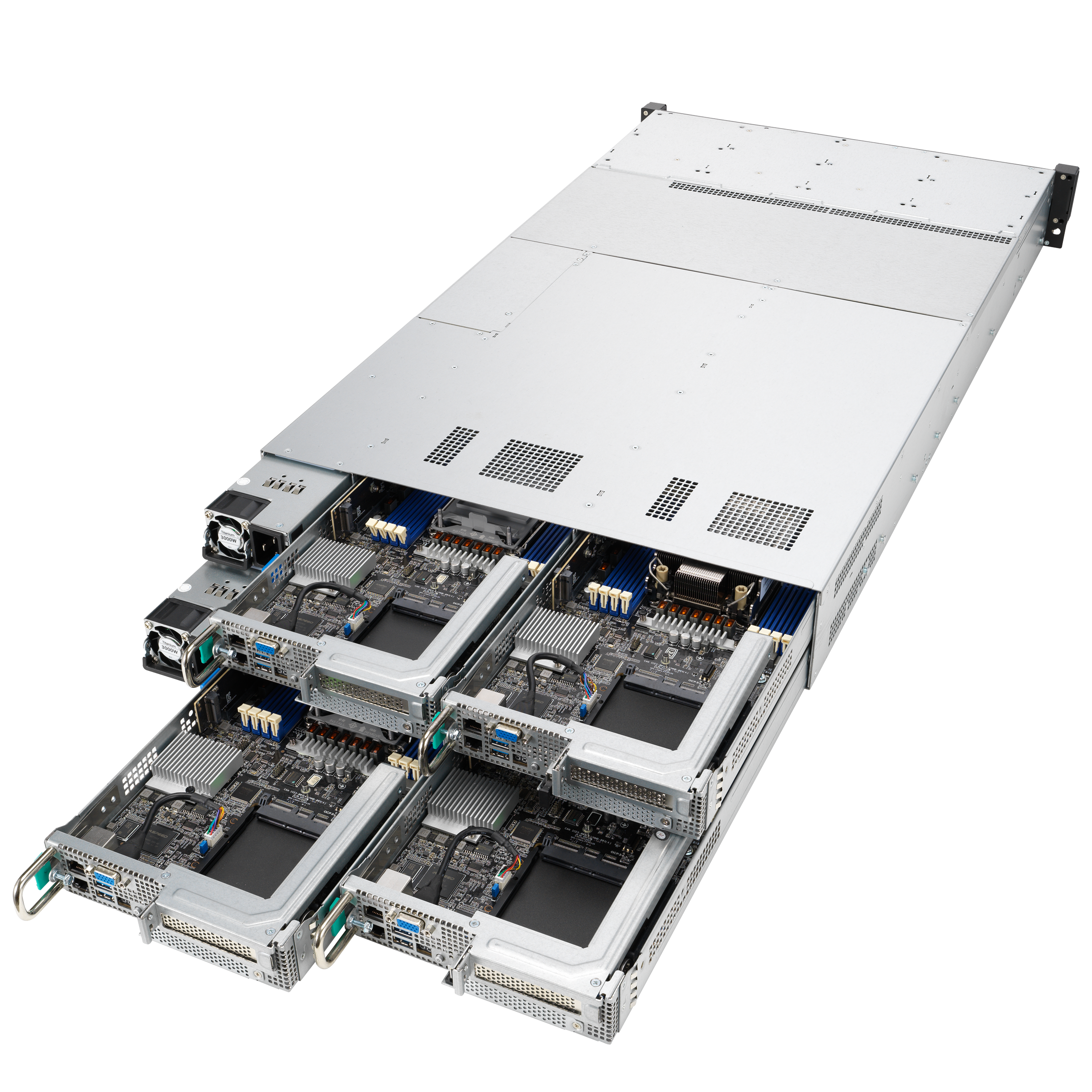 

Серверная платформа ASUS RS720Q-E10-RS8U, 2xSocket4189, 16xDDR4, 8x2.5 HDD HS, 2xM.2-PCI-E/SATA, Broadcom 3008, GLAN, ASMB10-iKVM, Redundant 2x3000 Вт, 2U (90SF0141-M000C0) (Серверная платформа 4-in-1), RS720Q-E10-RS8U
