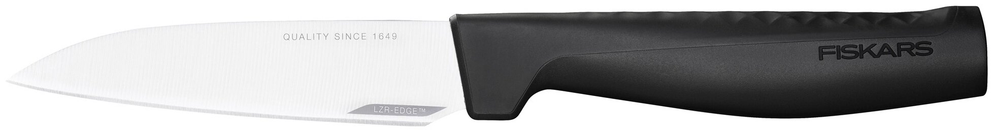 

Нож для овощей FISKARS Hard Edge, лезвие 10.9см (1051762), Черный