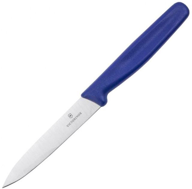

Нож кухонный для чистки овощей и фруктов Victorinox Standart, лезвие 10см (5.0702), Синий