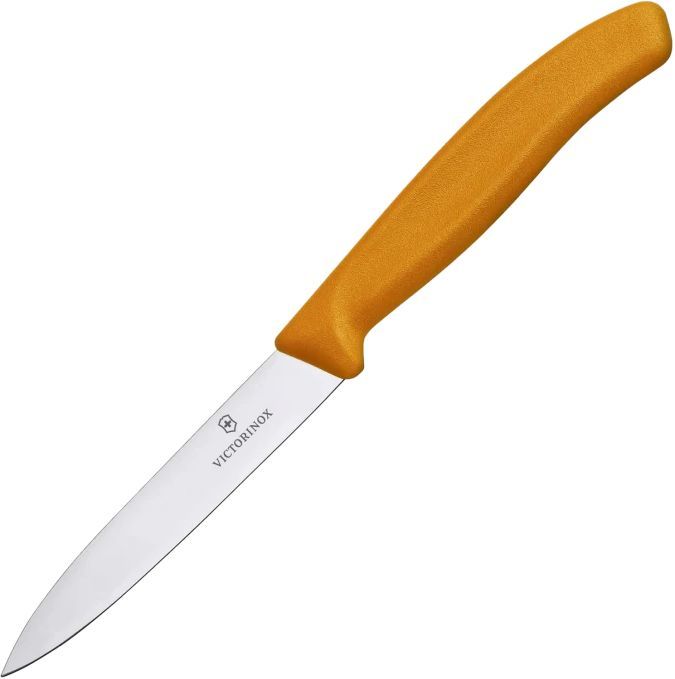 

Нож кухонный для чистки овощей и фруктов Victorinox Swiss Classic, лезвие 8 см (6.7606.L119), Оранжевый