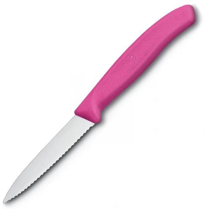 

Нож кухонный для овощей Victorinox Swiss Classic, лезвие 8 см (6.7636.L115), Розовый