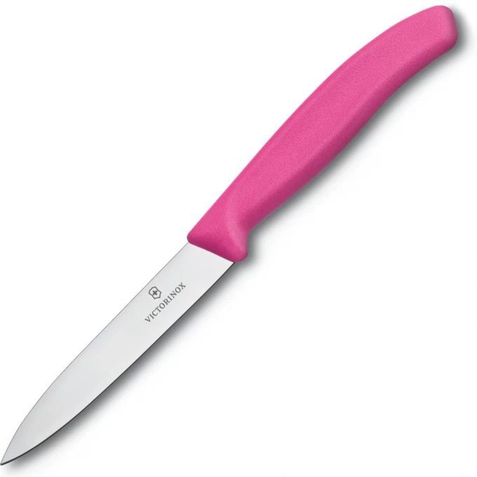 

Нож кухонный для овощей Victorinox Swiss Classic, лезвие 10 см (6.7706.L115), Розовый