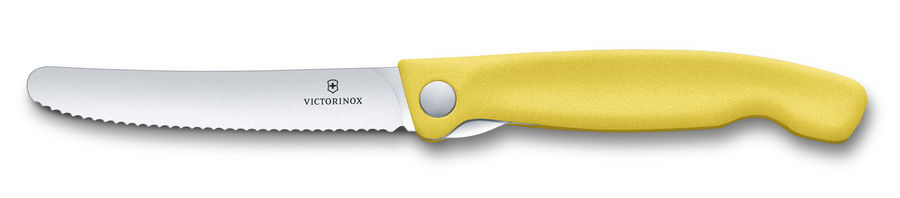 

Нож кухонный для овощей Victorinox Swiss Classic, лезвие 11 см (6.7836.F8B), Желтый