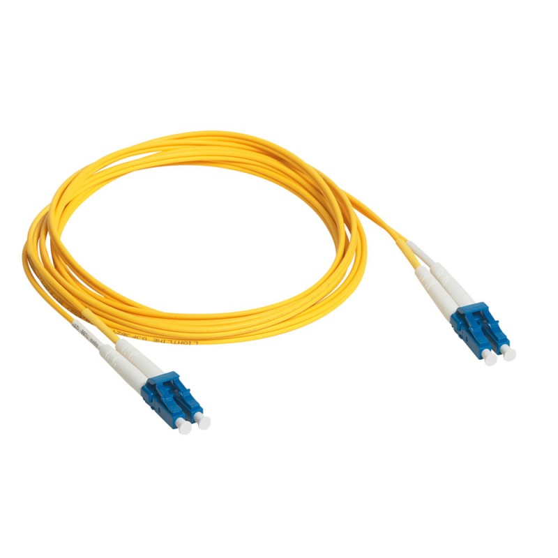 

Патч-корд оптический Legrand, LC, одномодовый, 9/125, OS2, двойной, 1м, желтый (032606)