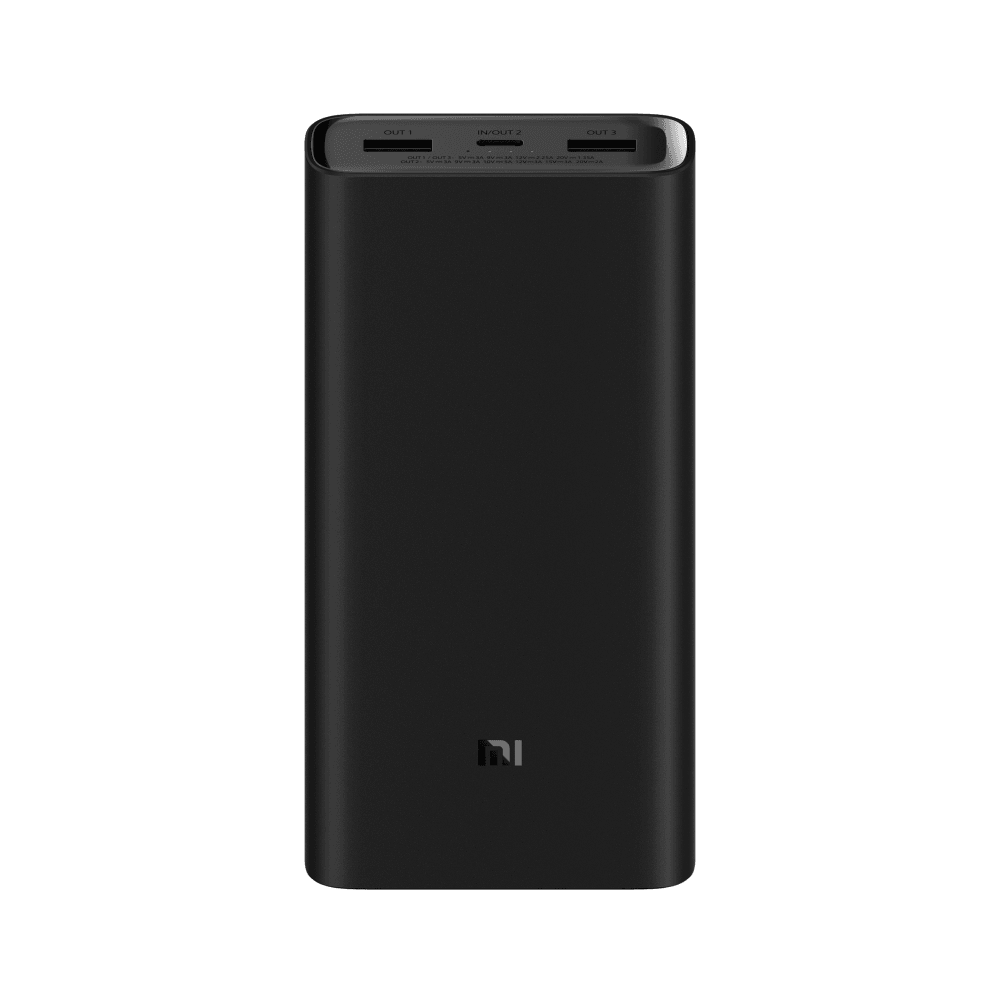 Портативный аккумулятор (Powerbank) Xiaomi Mi 50W, 20000 мА·ч, черный