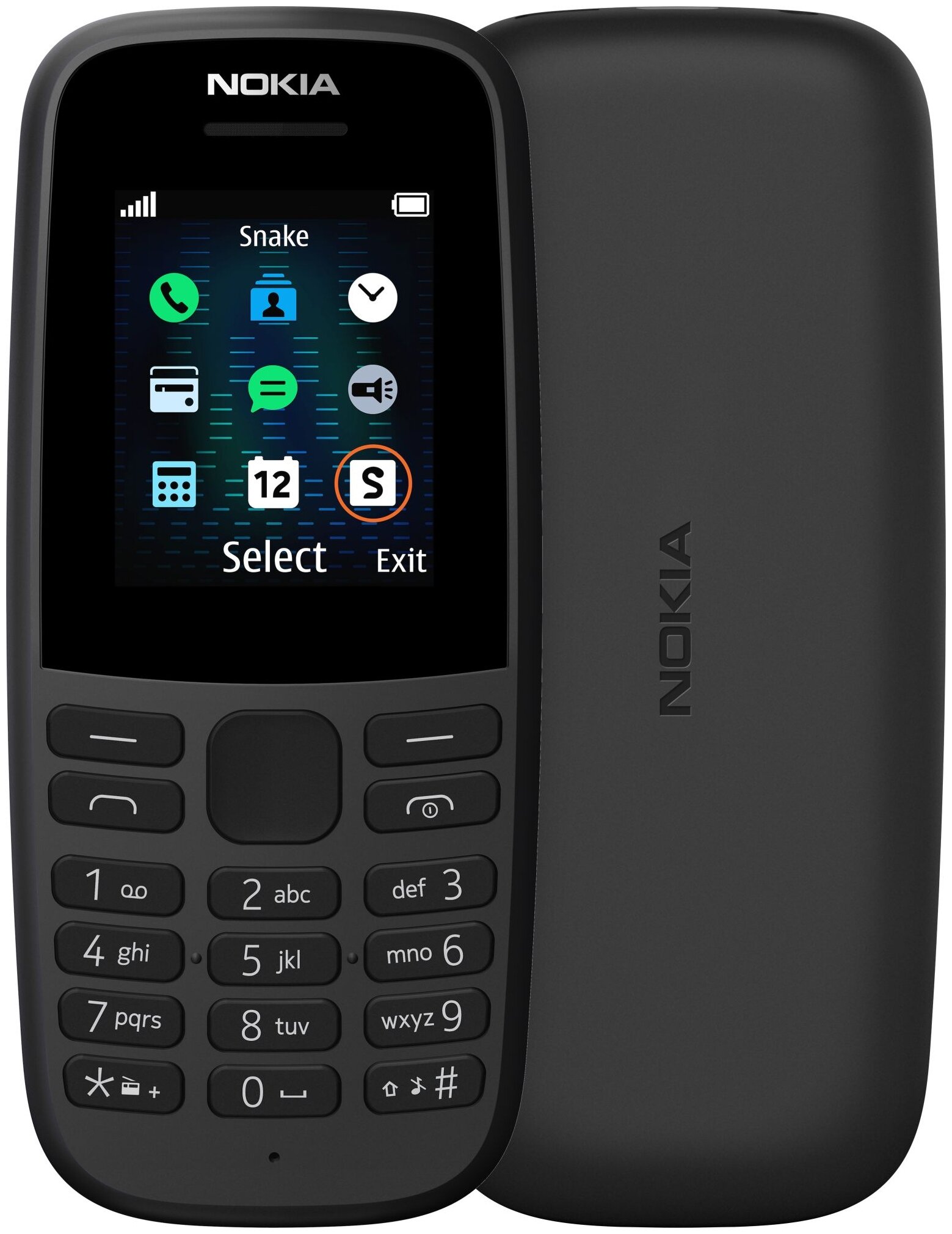 Мобильный телефон Nokia 105 SS Black (Плохая упаковка), 1050225 купить в  Хабаровске в интернет-магазине e2e4