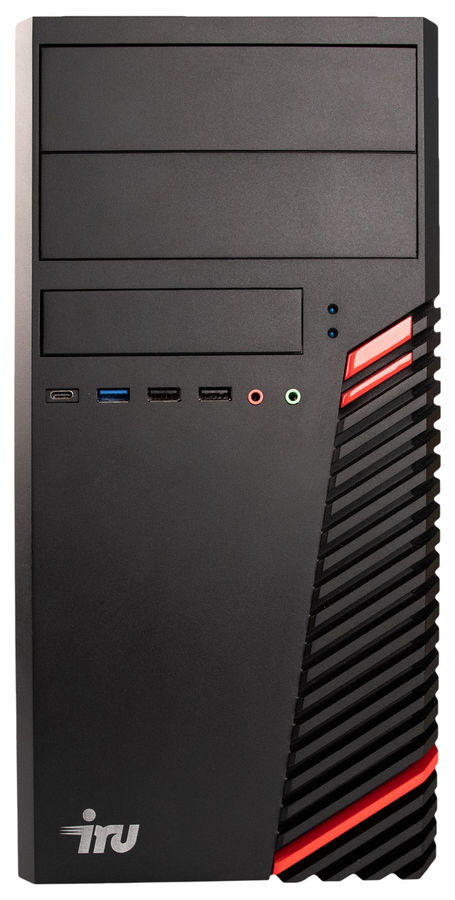 

Системный блок IRU Office 510H4SM, Intel Pentium G6400 4GHz, 8Gb RAM, 240Gb SSD, DOS, черный (1685065), 510H4SM