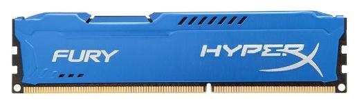 

Память DDR3 DIMM 8Gb, 1600MHz, CL10, 1.5 В, HyperX, HyperX Fury (HX316C10F/8), HX316C10F/8