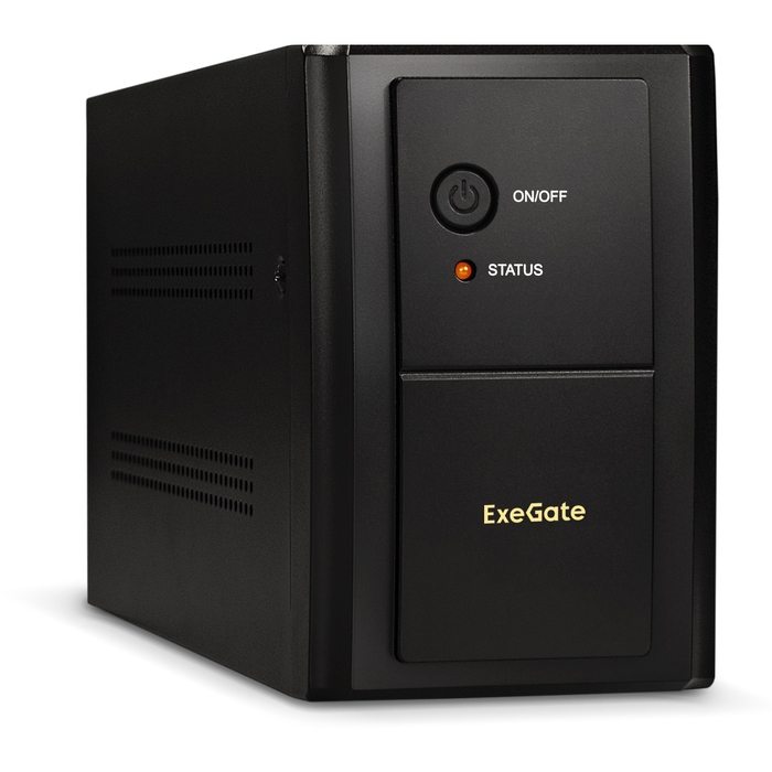

ИБП ExeGate SpecialPro UNB-2200.LED.AVR.C13.RJ, 2200 В·А, 1.3 кВт, IEC, розеток - 6, черный (EP285526RUS), UNB-2200.LED.AVR.C13.RJ