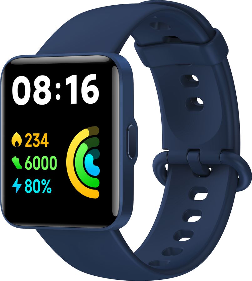 

Смарт-часы Xiaomi Redmi Watch 2 Lite GL, 1.55" TFT, синий (BHR5440GL), Redmi Watch 2 Lite GL