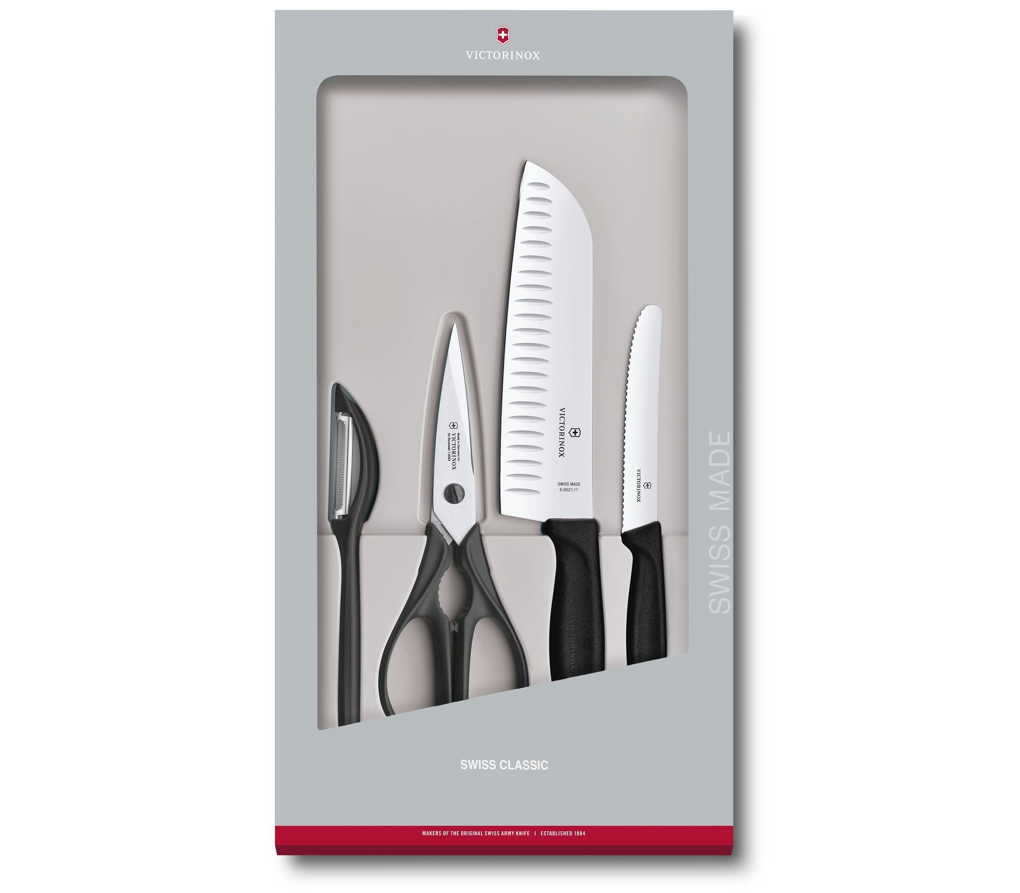 

Набор ножей Victorinox Swiss Classic Kitchen, 2 шт., черный (6.7133.4G)
