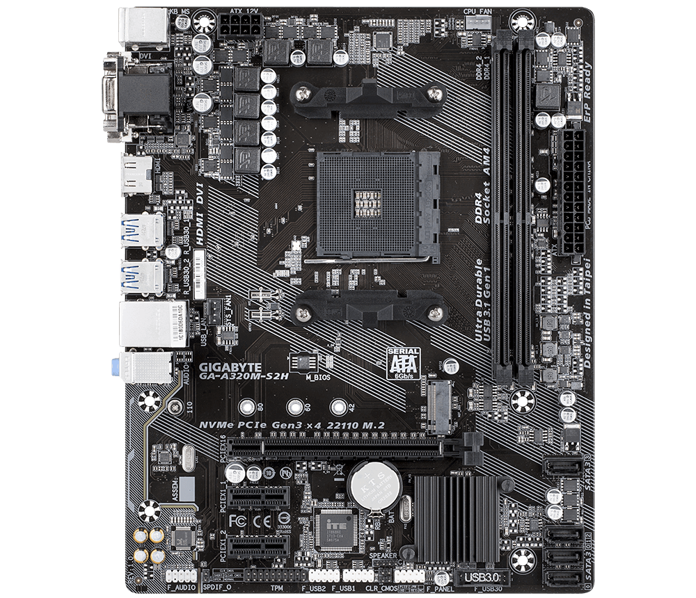 Материнская плата Gigabyte a320m-h. Материнская плата Gigabyte ga-a320m-s2h v2. MB am4 Gigabyte a320m-s2h.