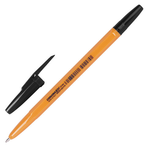 

Ручка шариковая Corvina 51 Vintage 40163/01G, черный, пластик, колпачок (814391), 40163/01G