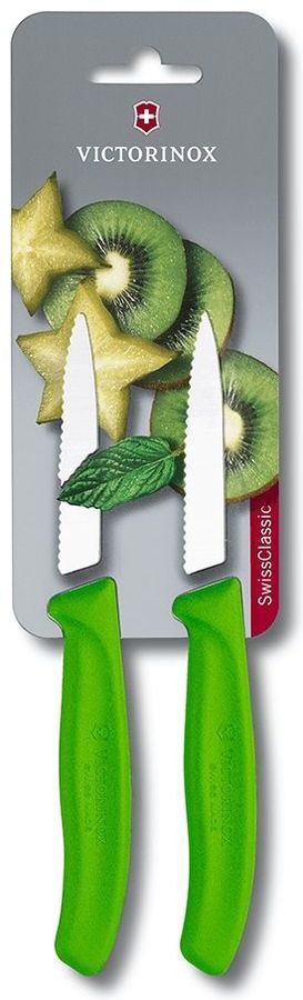 

Набор ножей Victorinox Swiss Classic, 2 шт., салатовый (6.7636.L114B)