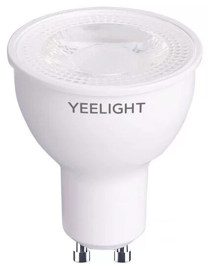 Умная лампочка Yeelight Smart bulb(Multicolor), GU10, белый (YLDP004-A)