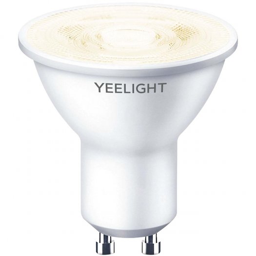 Умная лампочка Yeelight Smart bulb W1(Dimmable), GU10, белый (YLDP004)