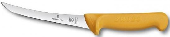 

Нож кухонный, обвалочный для мяса Victorinox Swibo, лезвие 13см (5.8406.13), Желтый