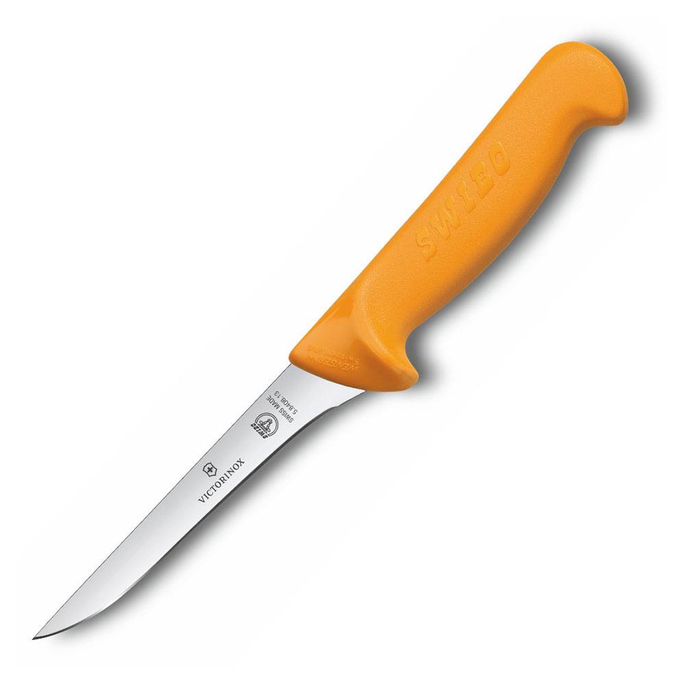 

Нож кухонный, обвалочный для мяса Victorinox Swibo, лезвие 16 см (5.8408.16), Желтый