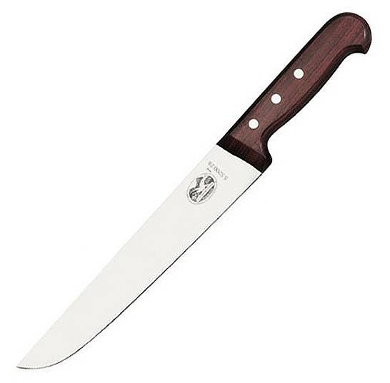 

Нож кухонный, разделочный для мяса Victorinox Rosewood, лезвие 26см (5.5200.26), Коричневый