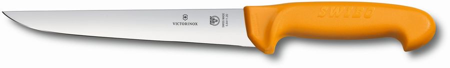 

Нож кухонный, разделочный для мяса Victorinox Sticking, лезвие 20см (5.8411.20), Желтый